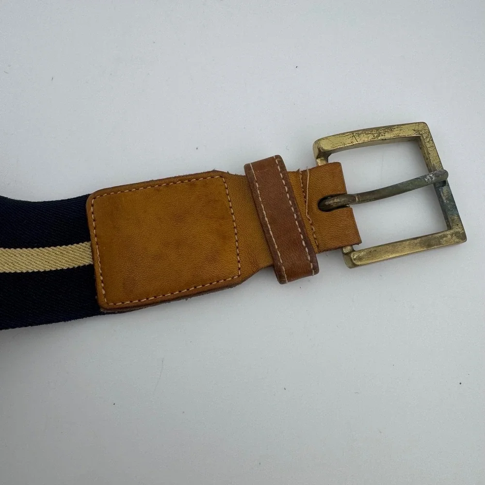 Coach Webbed Striped 38.5